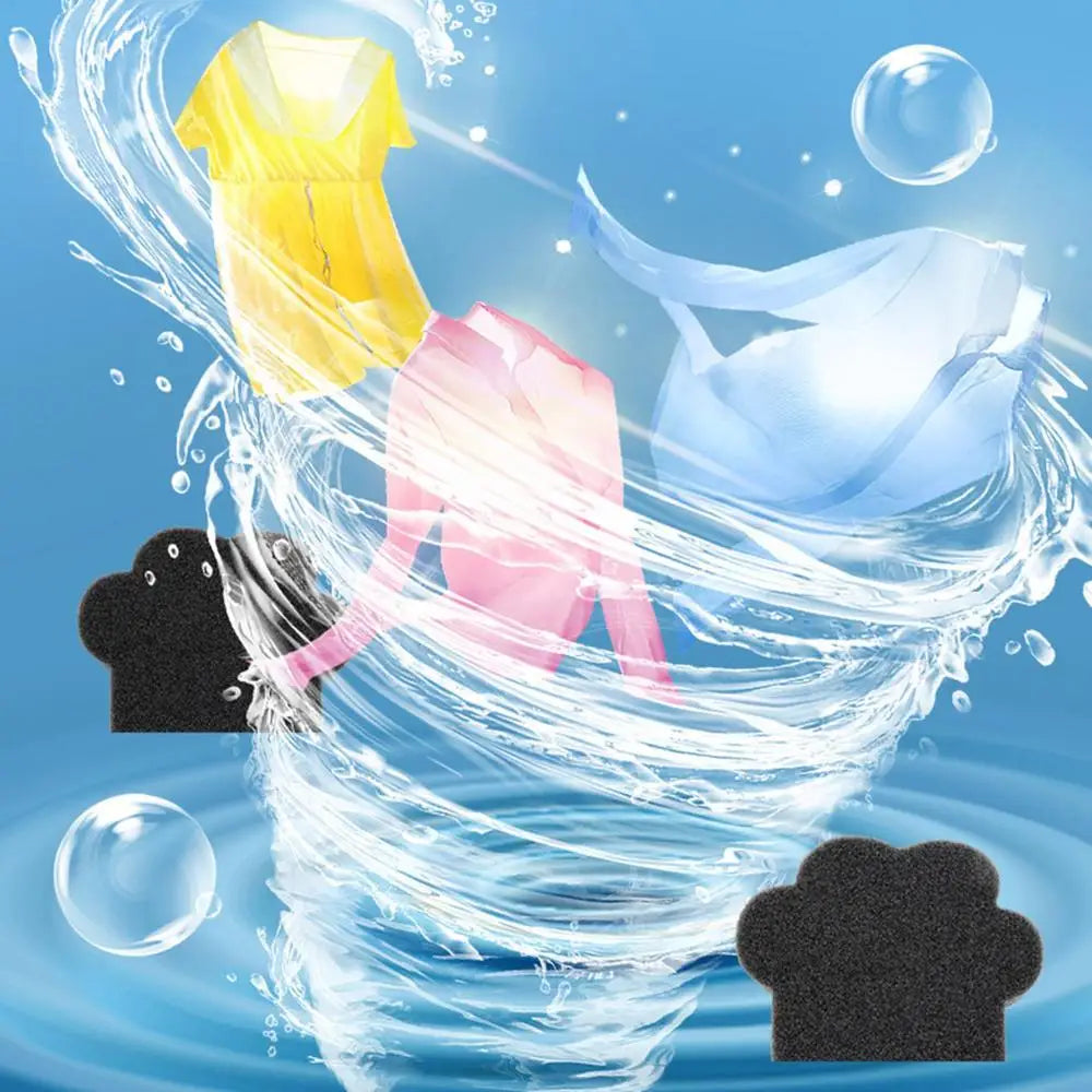 Pet Hair Remover for Laundry Reusable Hair Catcher Tool Lint Double-Sided Lint Catcher for Wet and Dry Use Cat Claws Shape Dryer