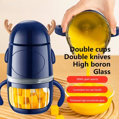 Multi functional food processor, household food processor, baby food grinder, garlic puree blender, kitchen tool