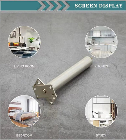 Invisible Door Closers Home Door Wooden Door Automatic Closers Hidden Lightweight Door Spring Adjustable Hinge Closers Hardware