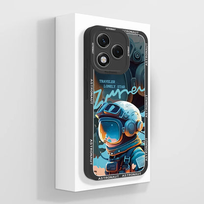 For Honor 400 Lite Case Simple Butterfly Soft Liquid Silicone Full Protection Back Cover For Honor 400Lite 5G Phone Protectors