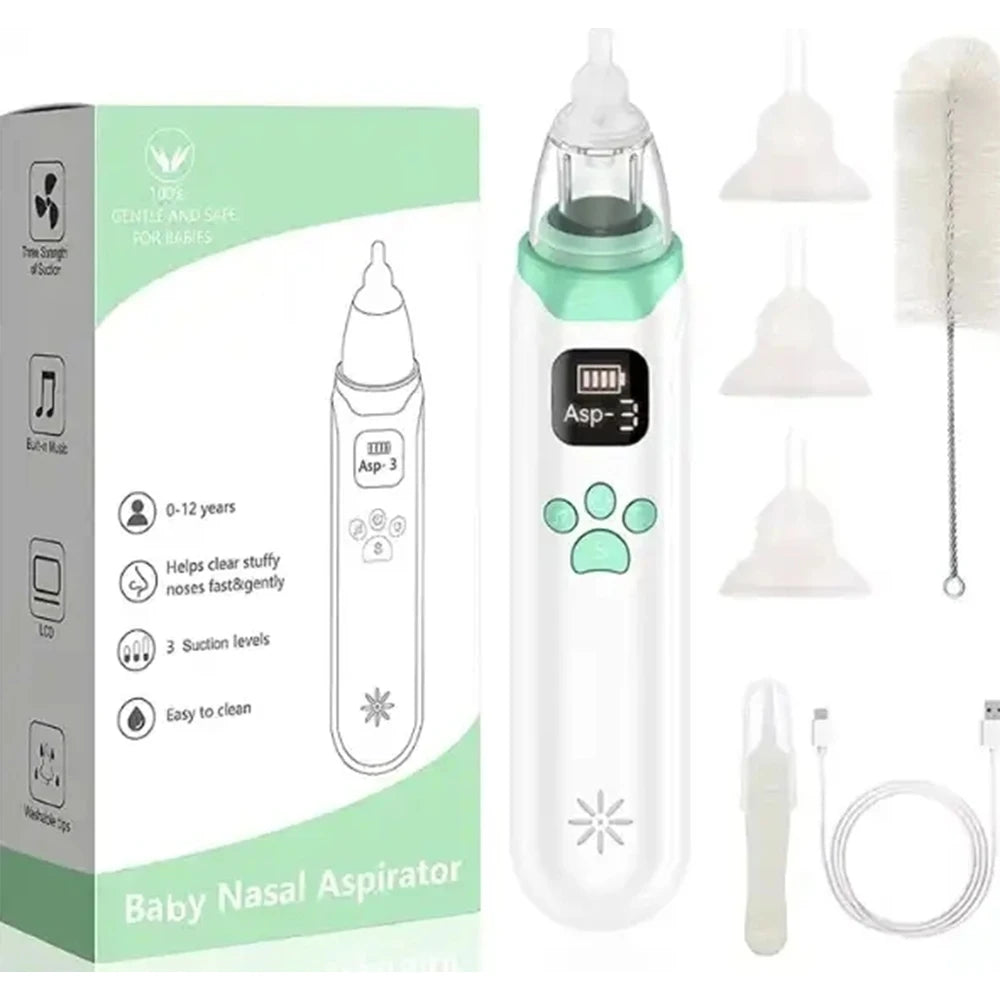Nasal Aspirator For Infants And Young Children Nasal Washer Electric Newborn Baby And Children's Nasal Mucus Cleaning Tool