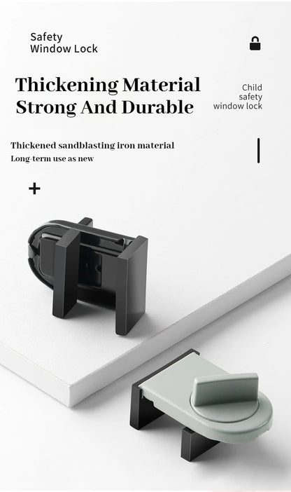 Sliding Sash Stopper Cabinet Locks Straps Doors Security Anti-theft lock Window Sliding Door Baby Kids Child Safety Doors Lock