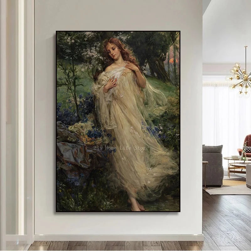Renaissance Art Painting Pattern Classic Movie Posters HD Quality Poster Wall Art Painting Study Decor Art Wall Stickers