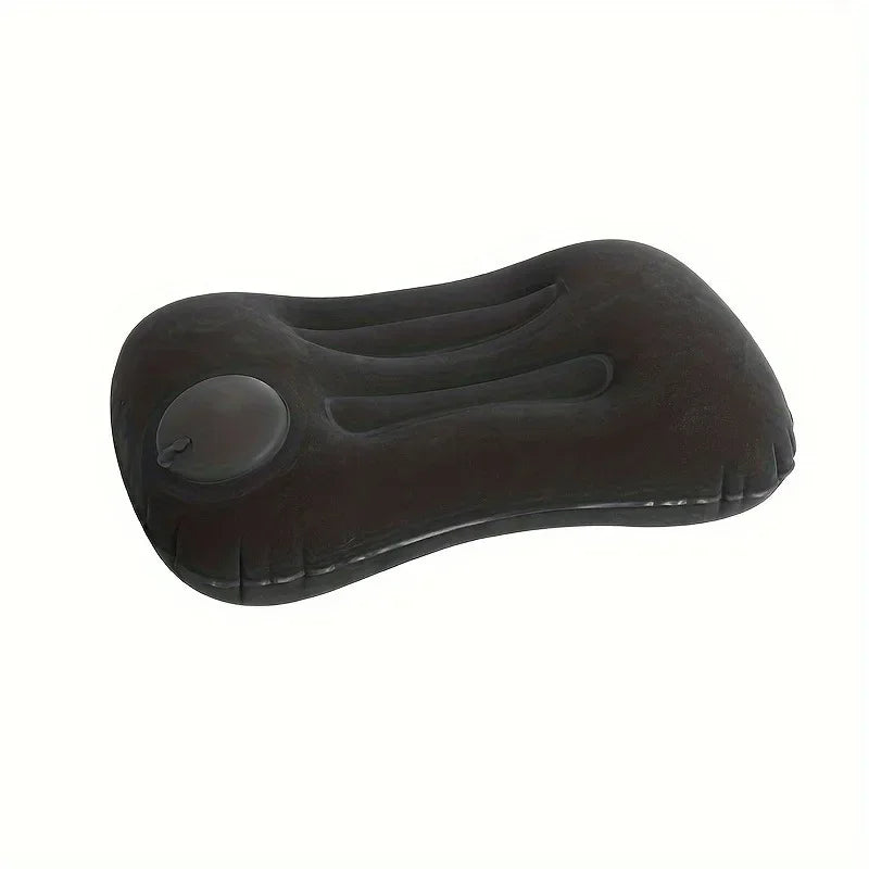 Inflatable Pillow - Compressible Portable Neck Cushion, For Travel, Home, Office & Camping - Multifunctional, Comfortable