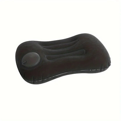 Inflatable Pillow - Compressible Portable Neck Cushion, For Travel, Home, Office & Camping - Multifunctional, Comfortable