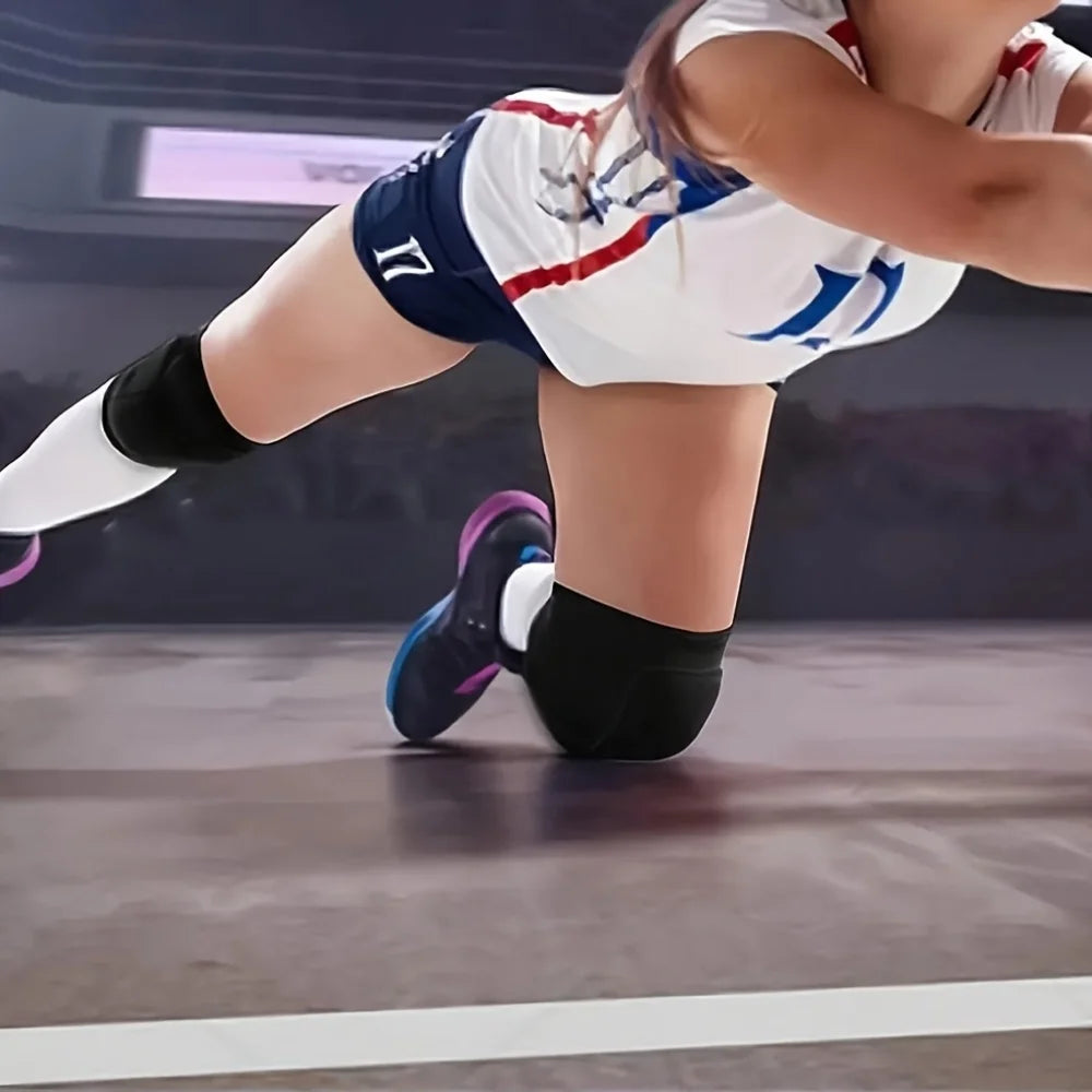 2pcs Sponge Knee Pads for Volleyball Players,Dancers,Yoga,Running,Cycling,Workouts,Knee Support Brace