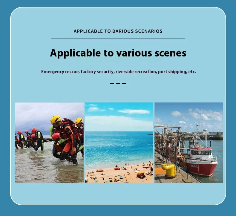 Professional Water Rescue Ropes Floating Lifebuoys for Swimming Safety Boats Accessories for Boating And Kayaking