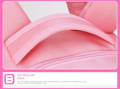 Children School backpack for Girls Cute Cat School Students Backpack For Kids Wheeled Backpack Bag Trolley School Bags On Wheels