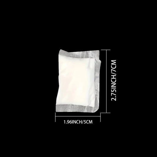 No need to unpack-[Portable | Stool Absorbent] 1/5/10/25/50 pakc Outdoor portable toilet, bagged camping toilet paper, outdoor c