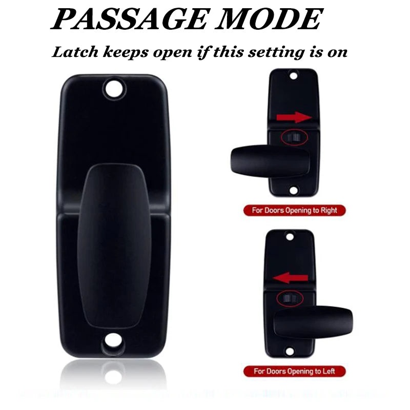 Smart Lock keyless Entry Door Lock Waterproof Deadbolt Latch Passage Mode Wood Door Lock Anit-Theft