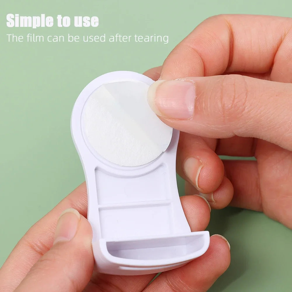 Plastic Baby Safety Lock Anti-Pinching Drawer Locks Cabinet Lock Refrigerator Lock Buckle Children Protection For Household Tool