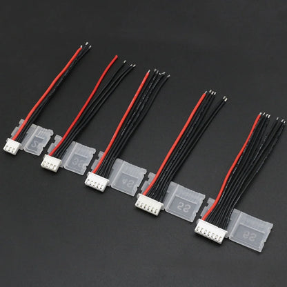 20pcs/lot 2S 3S 4S 5S 6S JST-XH Balanced head protection Balance Plug Savers AB Clip for Rc Lipo Battery