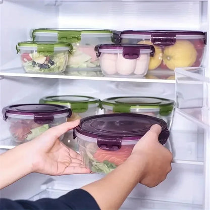 Fridge Organizer Food Storage Containers Fresh Fruit Refrigerator Storage Box Snack Sealed Jar Lunch box Kitchen organizer