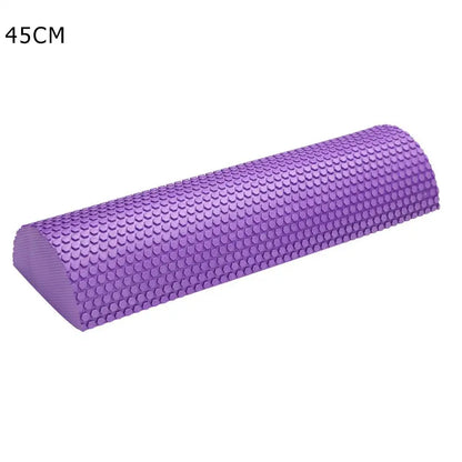 Half Round 30-45cm EVA Massage Foam Roller Yoga Pilates Fitness Equipment Balance Pad Yoga Blocks With Massage Floating Point