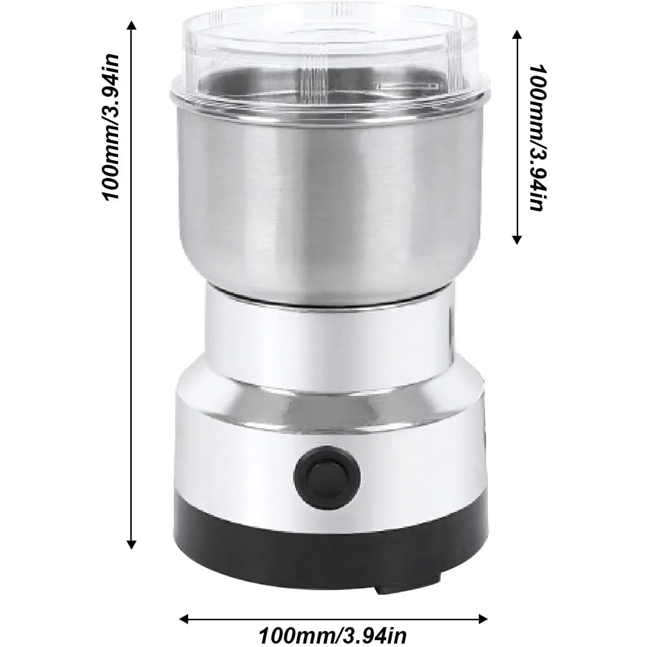 4 Blade Grain Grinder Coffee Kitchen Multifunctional Chopping Home Electric Coffee Grinder Nut Bean Flavor Blender Gifts US EU