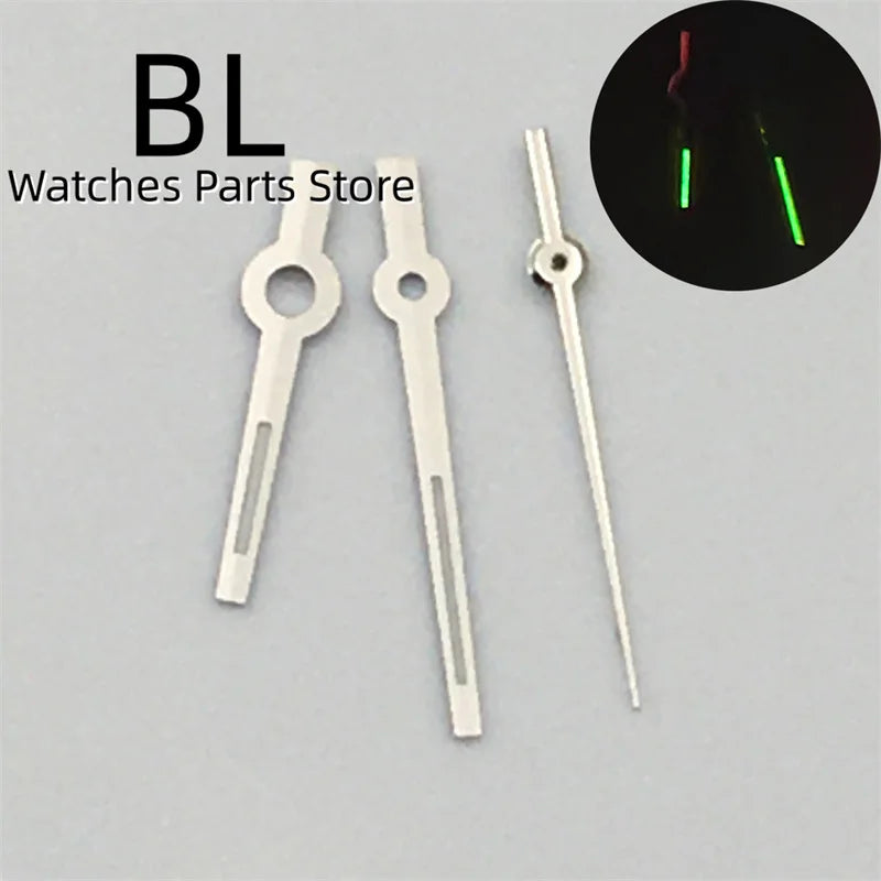 BLIGER 24.5mm Watch Dial Hand Set Sunburst Gray Rose White Mother Pearl Dial Roman Diamond Index Fit NH05 Movement Women Watches