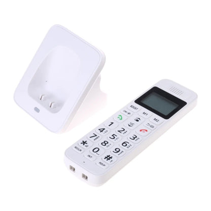 D1018 Handheld Wireless Phone Home Telephone with Clear Sound Quality and Low Radiation for Families