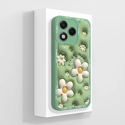 For Honor 400 Lite Case Simple Butterfly Soft Liquid Silicone Full Protection Back Cover For Honor 400Lite 5G Phone Protectors