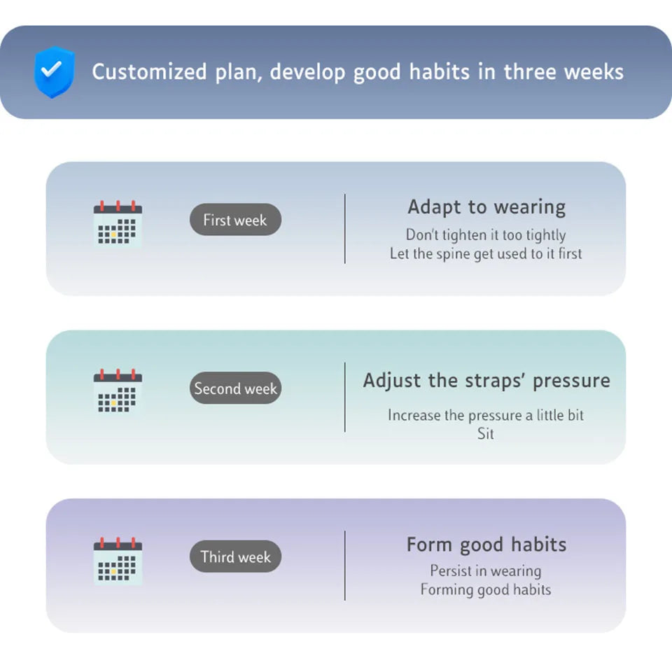 AOLIKES Back Brace Posture Corrector for Men and Women - Adjustable Posture Back Brace for Upper and Lower Back Pain Relief