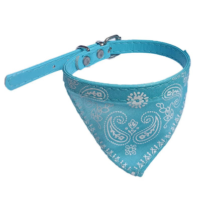 Pet Ethnic Style Soft Pet Dog Collar Adjustable Pet Cat Scarf Collars Neckerchief Pet Accessories