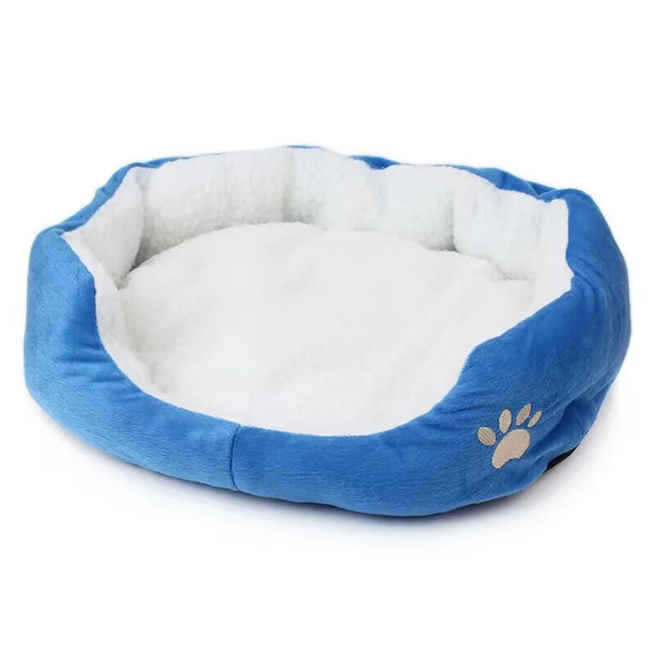 Dog Bed Cat Bed Pet Beds with Thickened PP Cotton Dog Cave Bed and SofaSuitable for Small Puppy Cat Bed