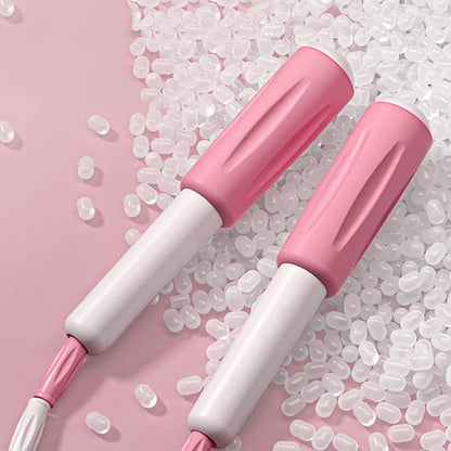 Jump Rope With Segmented Sleeve Adjustable Length For Kids Not Easy To Tangle