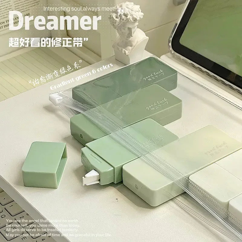 6 Pcs Correction Tape School Supplies Stuff Whiteout Portable Students Study Tools Writing Tapes Kids Tipex