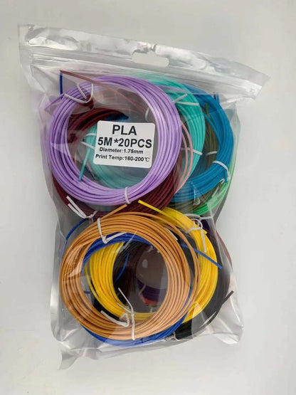 2022 3d Pen for Kids PLA Filament 1.75mm Set 3D Printing Pens Kit Safe Low Temperature Anti-Scald USB Charging Birthday Gift