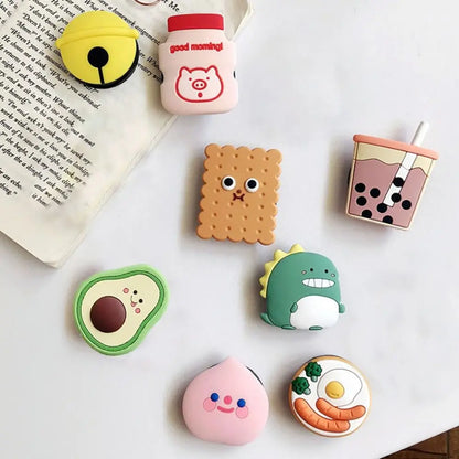 High Quality ABS Mobile Phone Holder Universal Cartoon Phone Accessories Foldable Phone Holder Stand