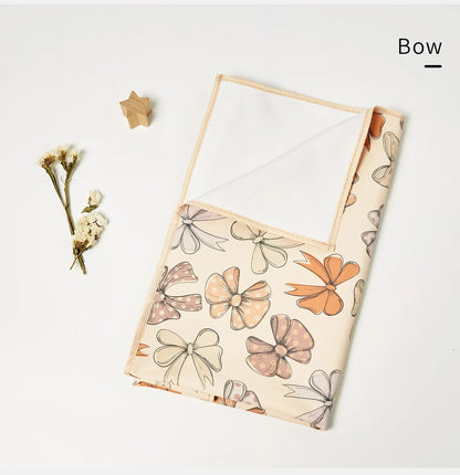 Diaper Changing Pad Changing Mat covers Washable Waterproof Nappy Newborn Reusable Infant cotton Urinal Mat Breathable Baby