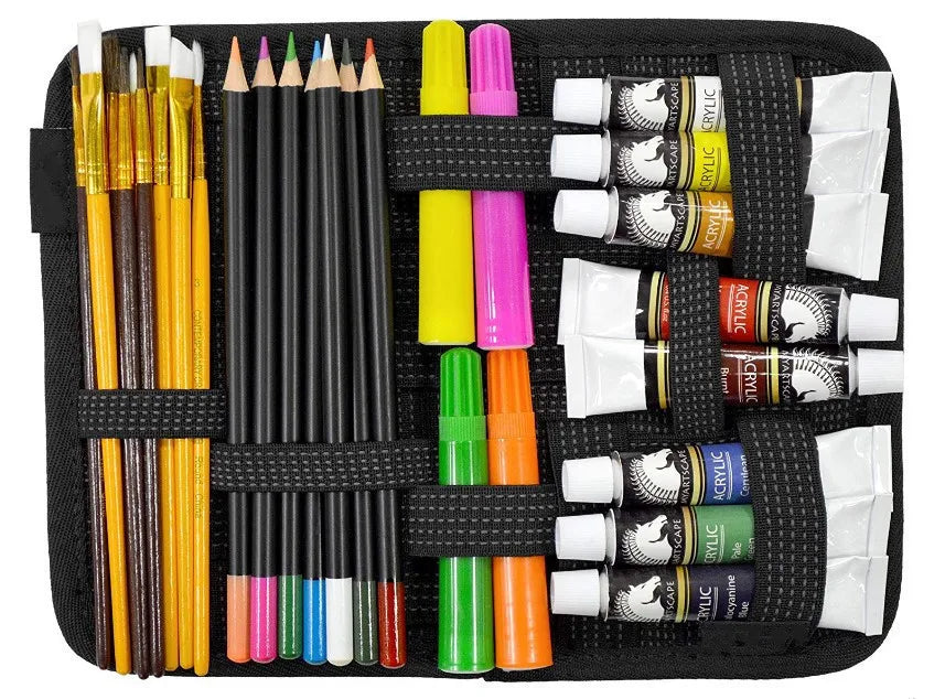 Travel Portable Carrying Elastic Organizer Plate Electronics Accessories Storage Plate Phone Tools Makeup Brushes Storage