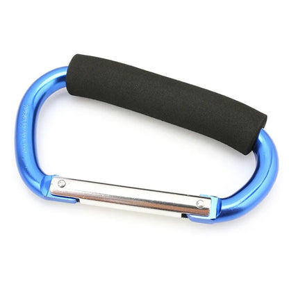 Sponge Baby Stroller Hook Aluminum Alloy Stroller Shopping Hook Accessories Pram Hooks For Baby Car Carriage Buggy