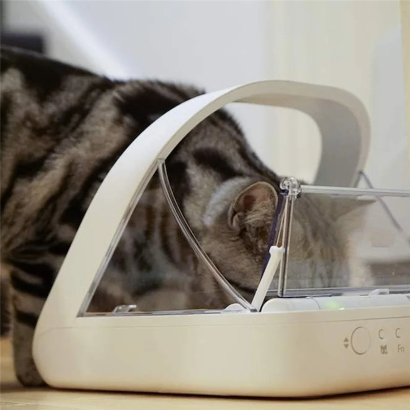 SOFT-Selective-Automatic Pet Feeder Makes Meal Times Stress-Free, Suitable For Both Wet And Dry Food