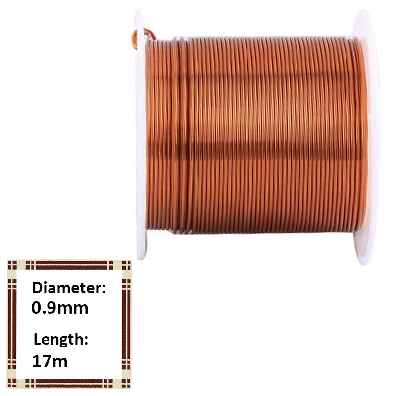1300M-6M copper lacquer wire 0.1mm -1.5mm Cable Copper Wire Magnet Wire Enameled Copper Winding Wire Coil Copper Wire