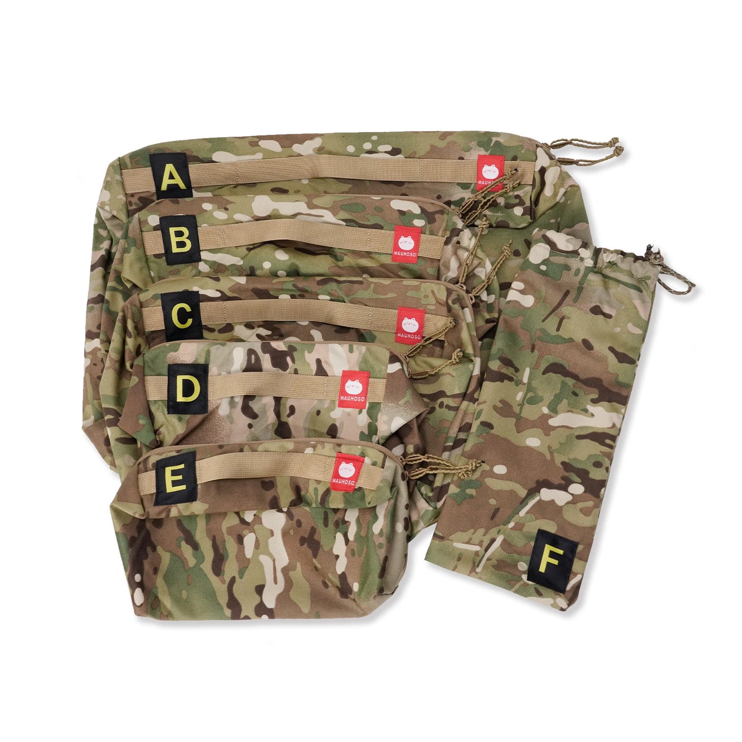 MAUHOSO 6 Set Packing Cubes,Compression Cubes For Suitcases Luggage