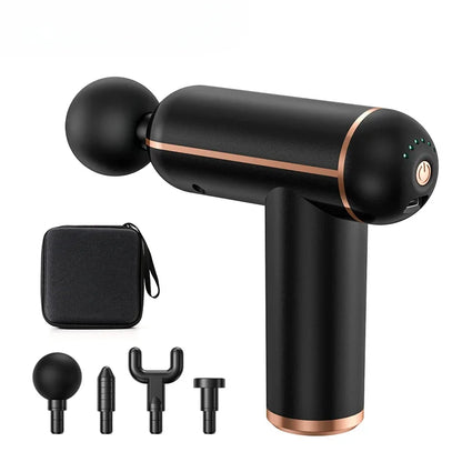 NEW Massage Gun Portable Percussion Pistol Massager For Body Neck Deep Tissue Muscle Relaxation Gout Pain Relief Fitness