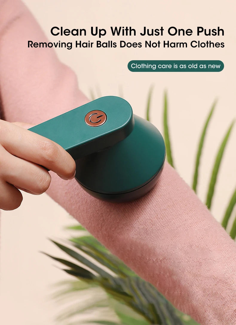 Electric Lint Remover Rechargeable for Clothing Fuzz Remover Sweater Shaver Coat Hair Ball Trimmer Plush Clothing Razor Remover