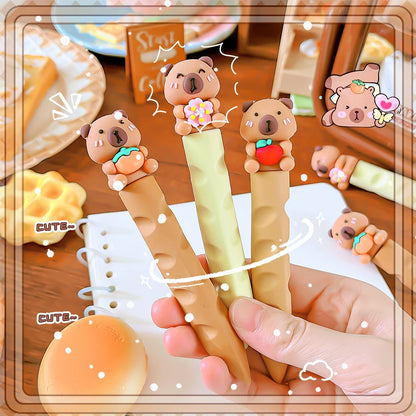 school teacher gift back to school supplies Aesthetic cute stationery Kawaii object funny erasers capybara rubber cute things