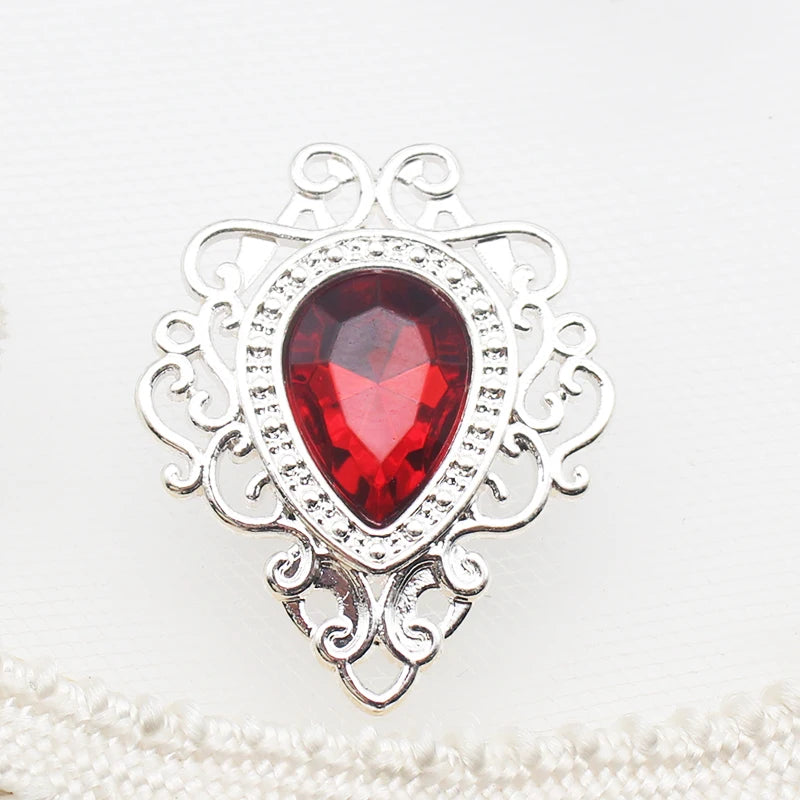 10 pieces of new crystal sewing accessories, sewing accessories, decorations, artificial accessories, used to decorate the party