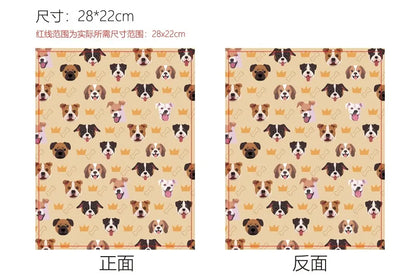 1pc Vintage Books Book Sleeve Teaware Book Protector Flower Black Book Covers for Paperbacks Washable Fabric Cloth Book