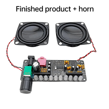 DC5V 5W PAM8406 Speaker Amplifier Board Module Kit Dual Channel Stereo Sound Cord Bt Level Indicator Light Diy kit