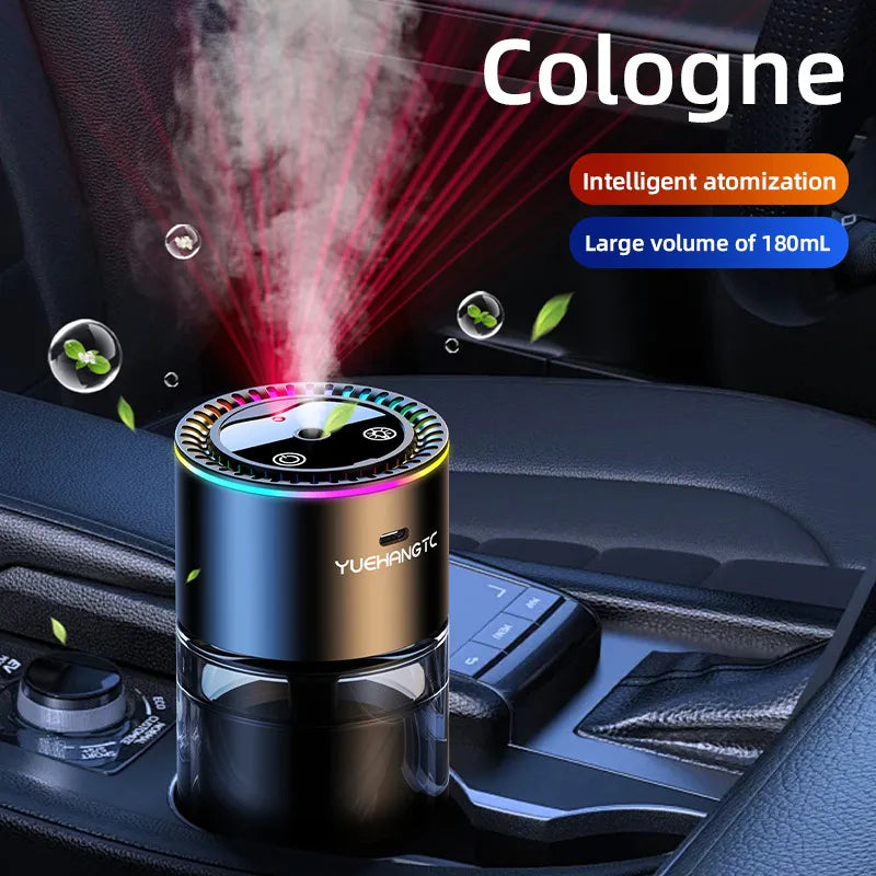 Spray Aroma Car Decorations Accessories With Aromatherapy High-End Car Air Freshener Electronic Car Fragrance Auto Deodorization
