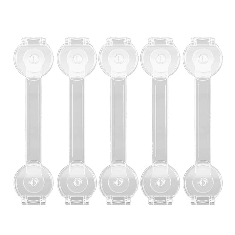 5/10Pcs Baby Cabinet Locks Strap Drawer Lock Child Anti-opening Refrigerator Lock Home Baby Anti-pinch Safety Protection Buckle