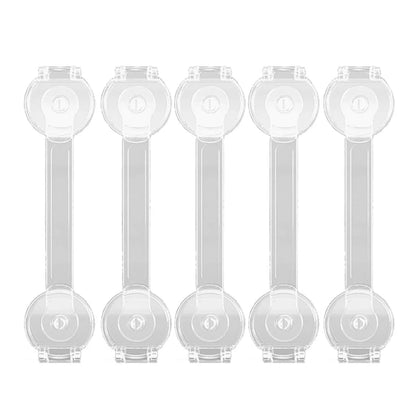 5/10Pcs Baby Cabinet Locks Strap Drawer Lock Child Anti-opening Refrigerator Lock Home Baby Anti-pinch Safety Protection Buckle
