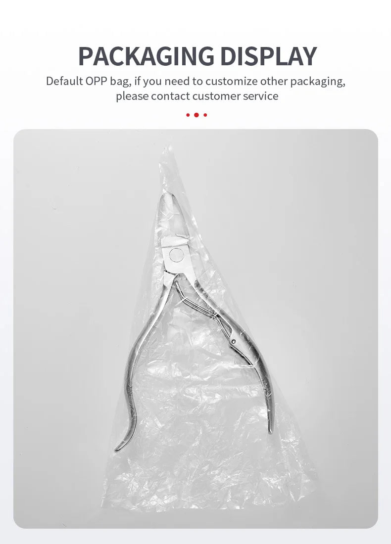 Stainless Steel Nail Scissors Dead Skin Cuticle Remover Nail Clippers Ingrown Toenail Foot Care Tool Eagle Beak Plier