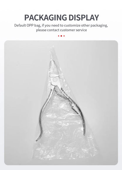 Stainless Steel Nail Scissors Dead Skin Cuticle Remover Nail Clippers Ingrown Toenail Foot Care Tool Eagle Beak Plier