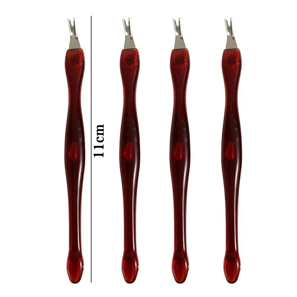 Nail Care Tool Cuticle Nipper Manicure Nail Art Nail Polish Removal Cuticle Remover Nail Cuticle Pusher Dead Skin Fork
