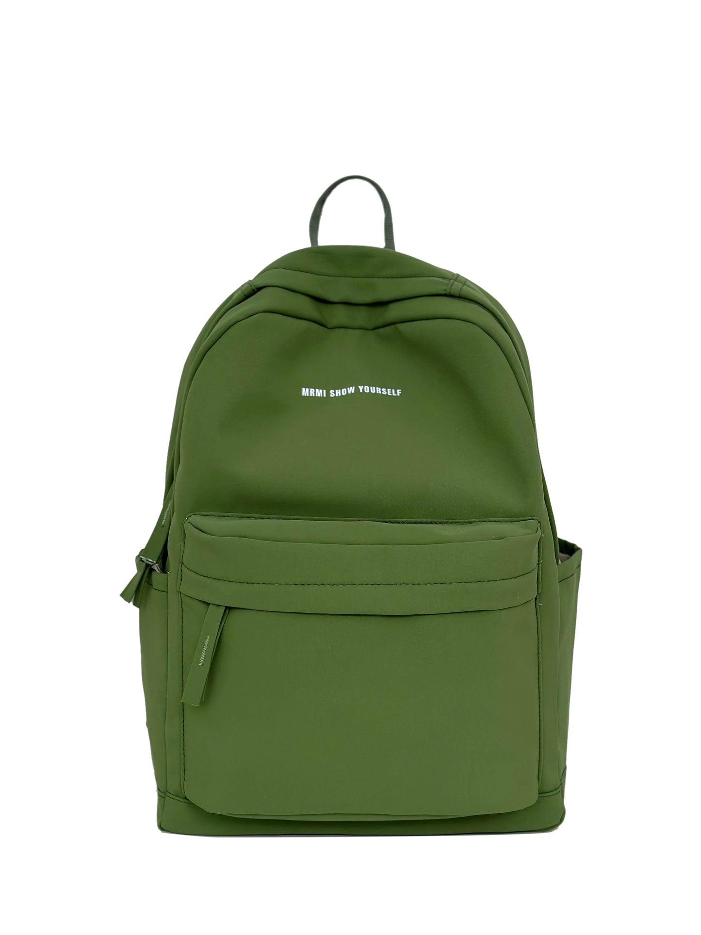 Schoolbags for junior high school girls. They are large-capacity, simple, versatile solid-color double-shoulder bags in ins styl