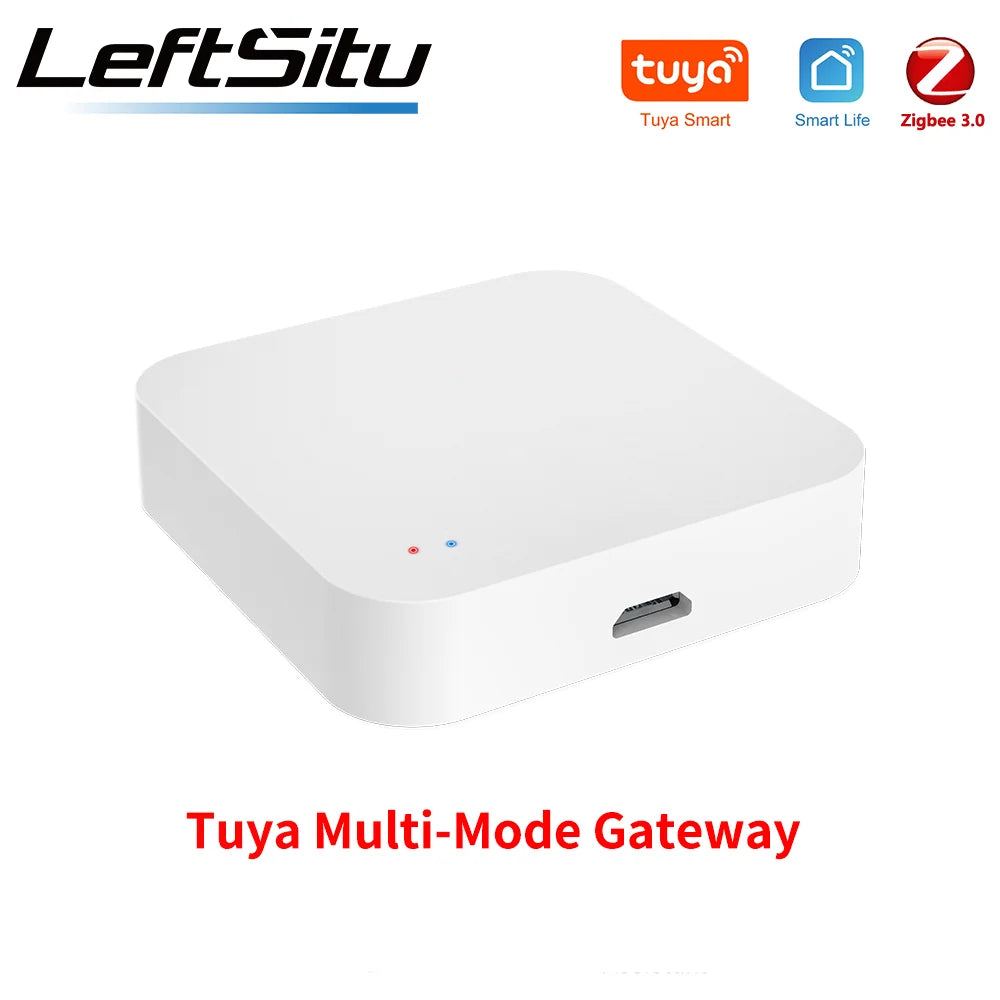 Tuya Zigbee Hub Smart Gateway Wi-Fi Bluetooth Mesh  Muti-Mode Wireless Bridge For Smart Home var Smart Life APP Remote Control
