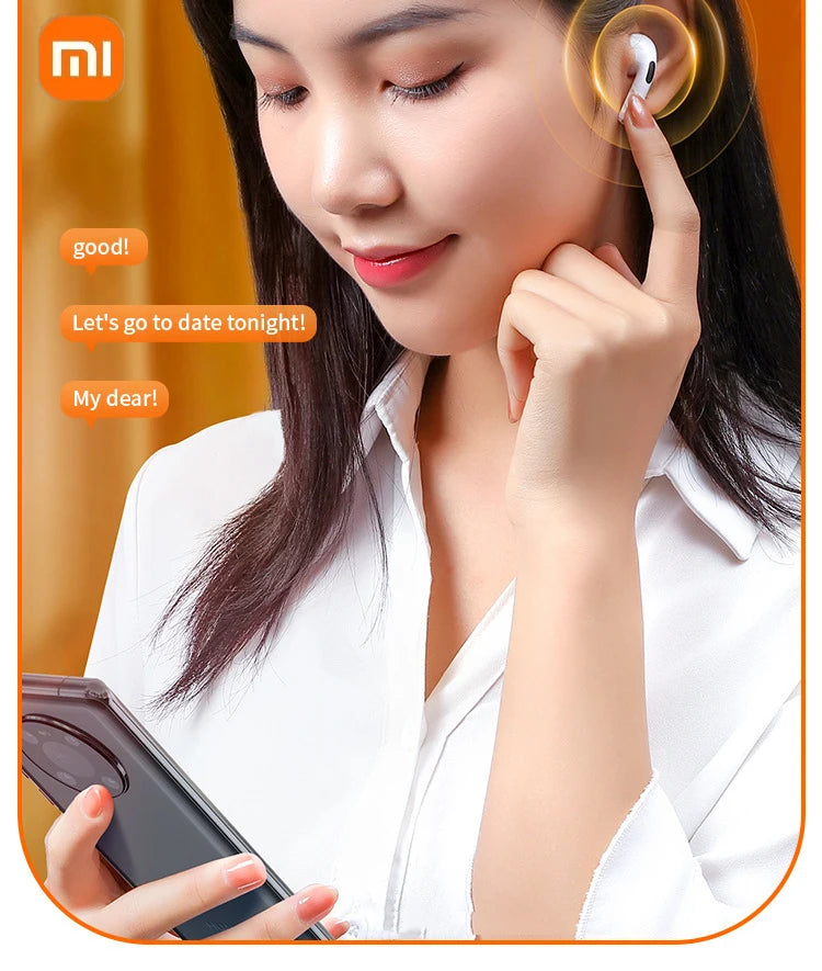 Xiaomi wireless headphones, in-ear, HiFi stereo, Bluetooth, noise cancellation, Sports gaming headset.